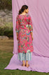 Gulabi A -line Kurta- Pant Set